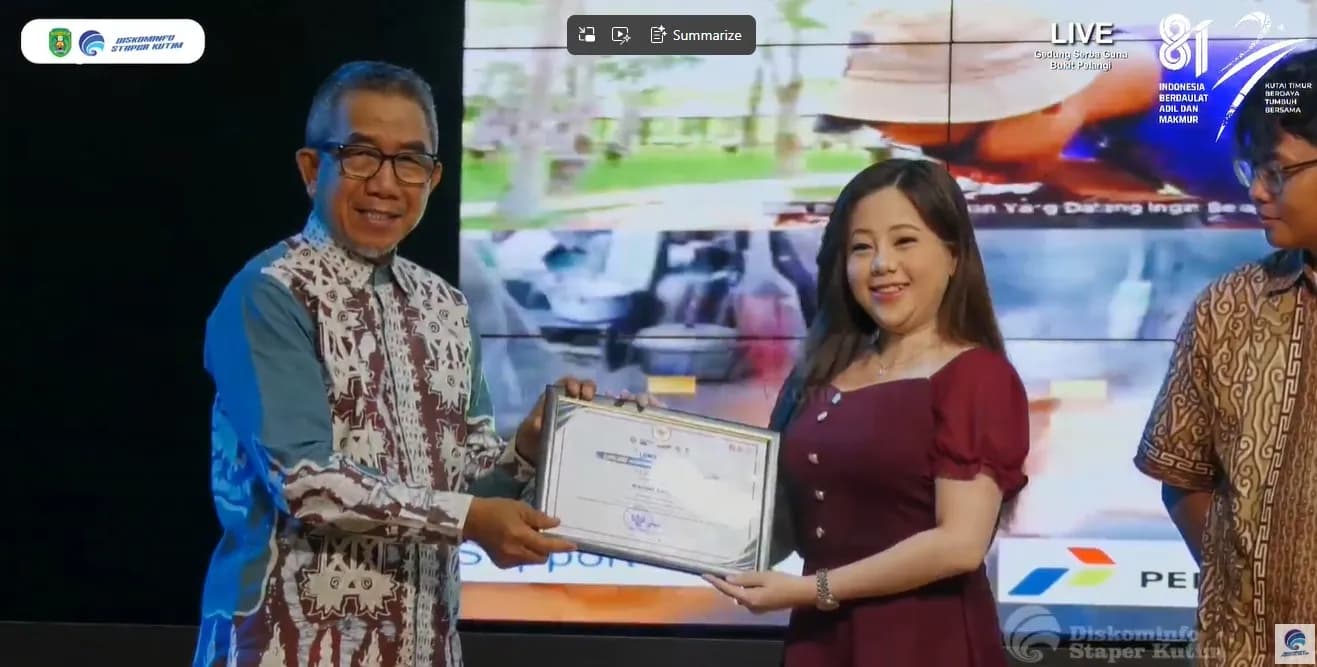 Vlog Pelabuhan Kudungga Antar Naomi Sachie Juara di Kutim