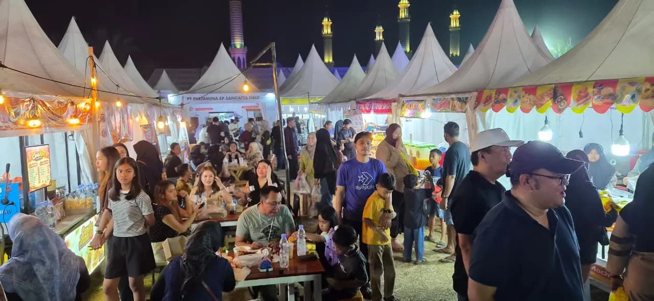 Pengunjung Membludak di Pekan Raya Kutim Expo