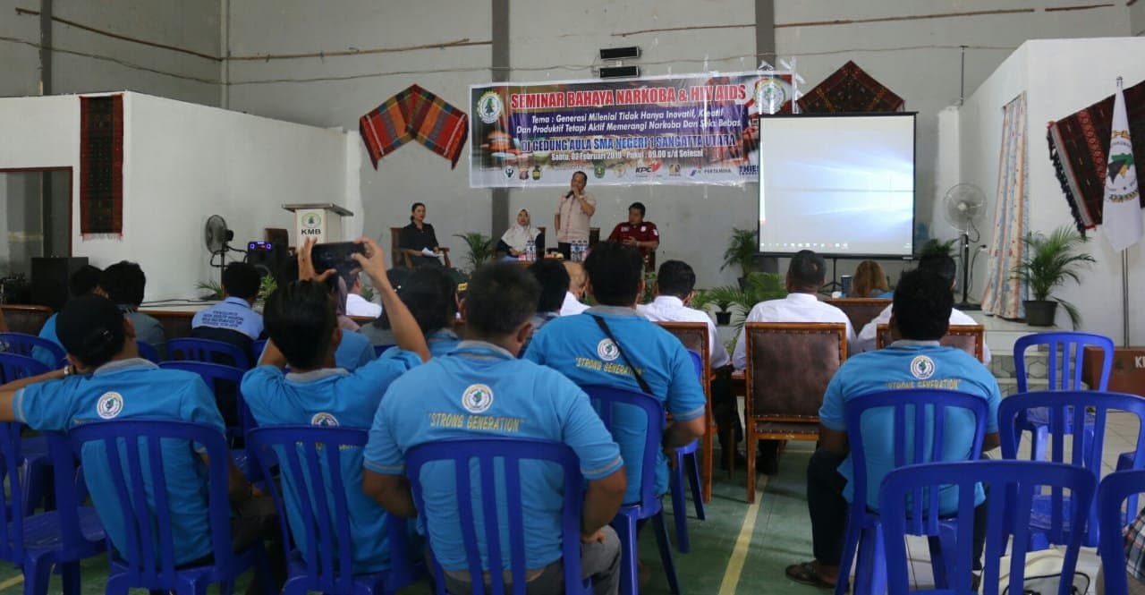 KMB Kutim Ajak Pemuda Perangi Narkoba dan HIV AIDS