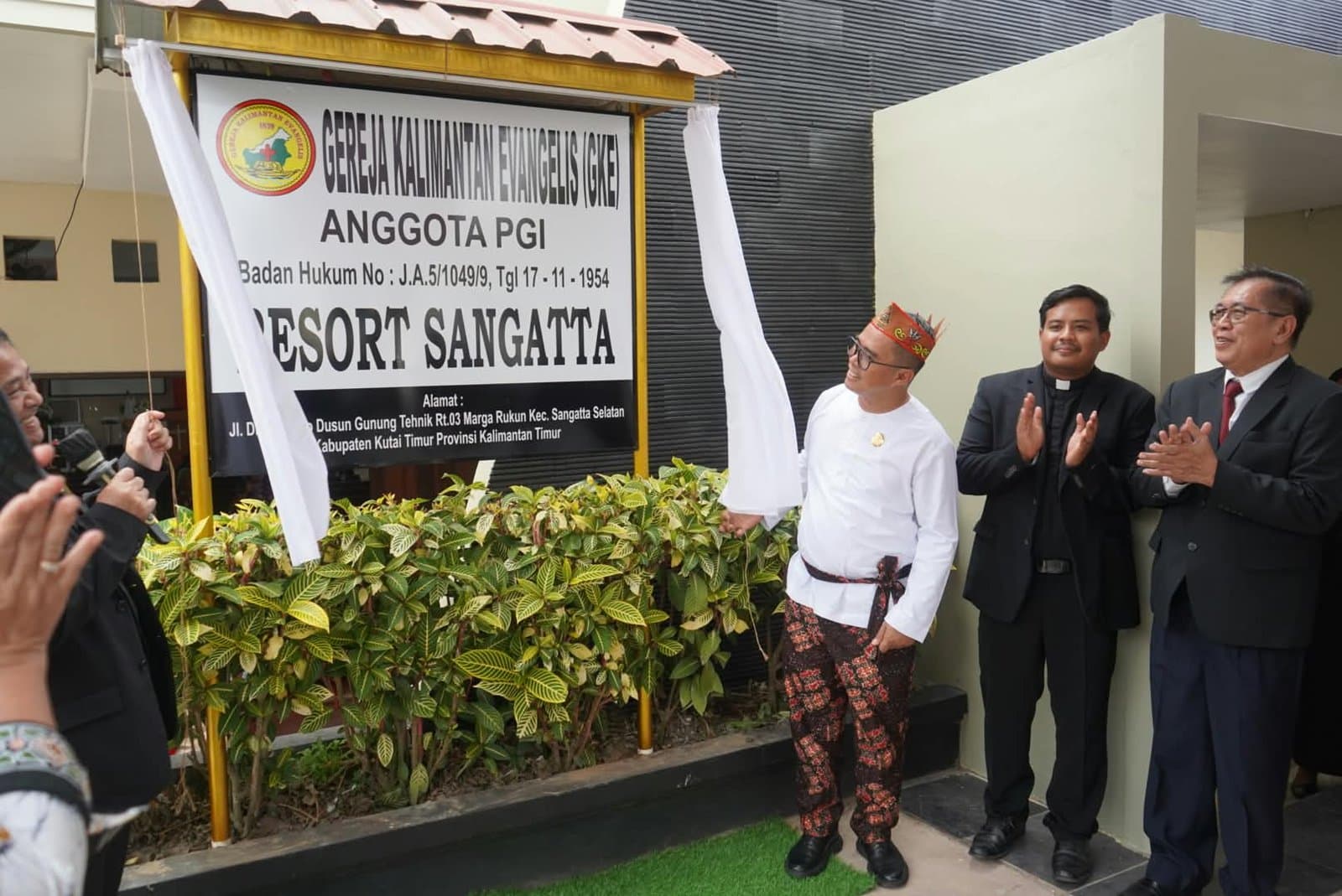 GKE Resort Sangatta Berdiri, Naungi Empat Unit Pelayanan