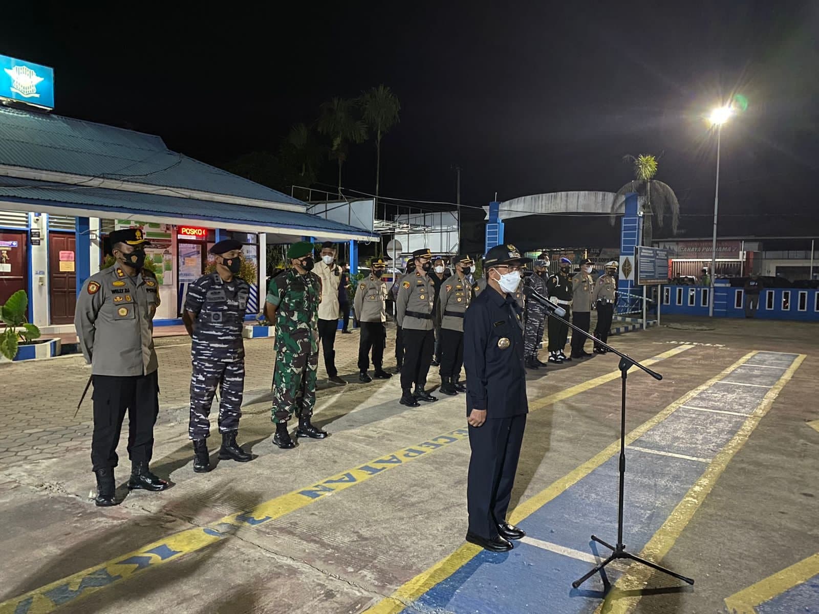 Ratusan Personel Gabungan Amankan Takbiran dan Salat Idul Fitri di Kutim