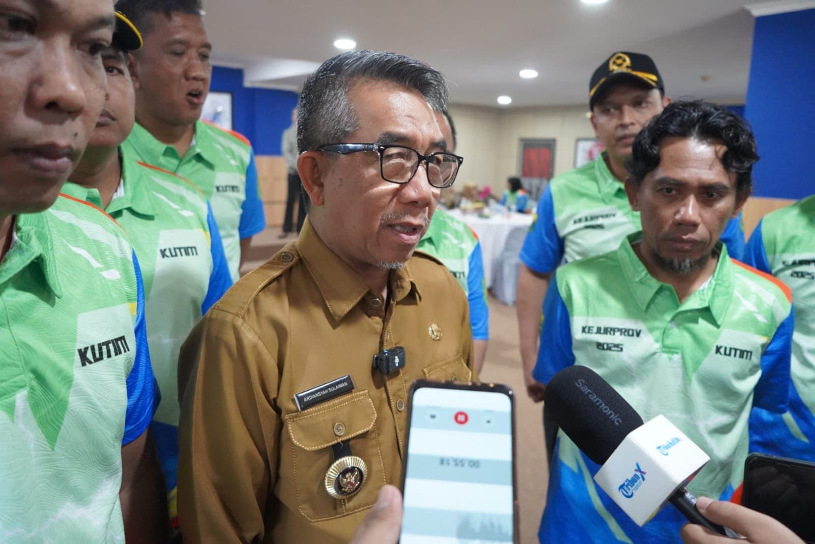 Ardiansyah Sulaiman Inisiasi Modernisasi GOR Kudungga untuk Event Nasional