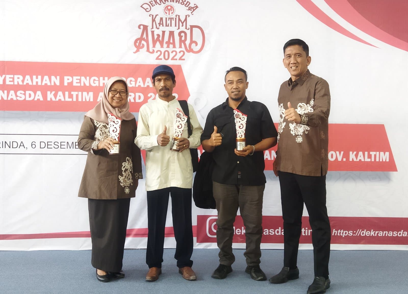 Ini Cerita Imam dan Agus di Momen Dekranasda Kaltim Award 2022