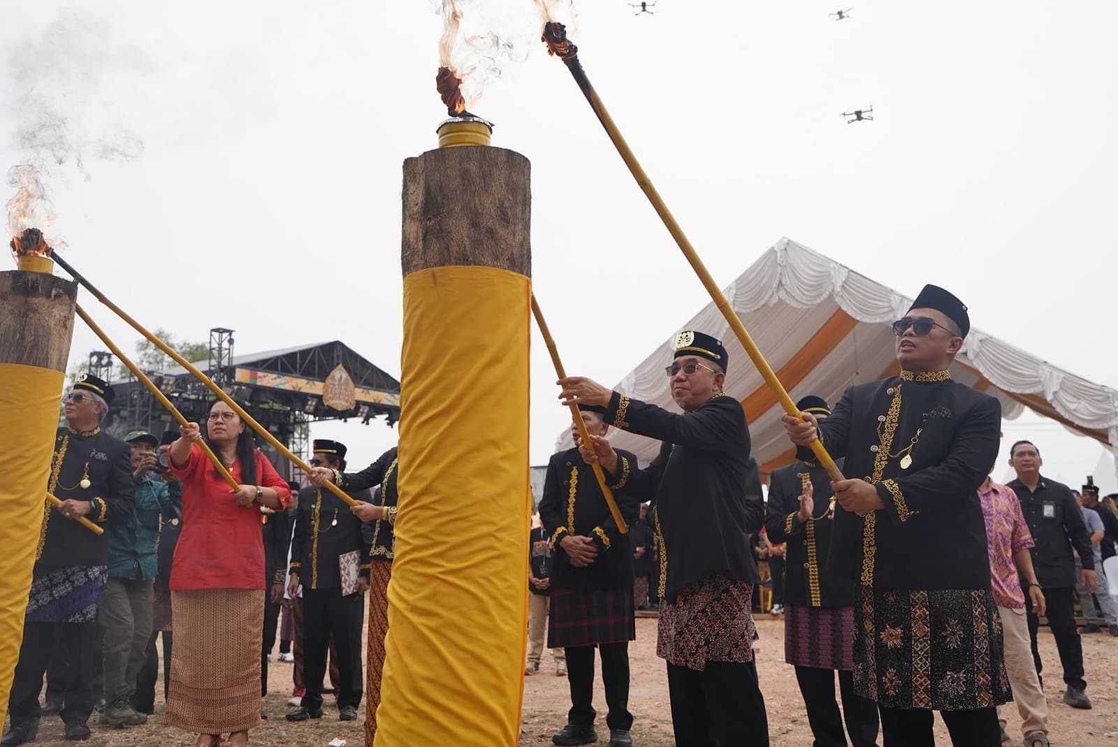 Brong Api Menyala, Erau Kutim Dimulai
