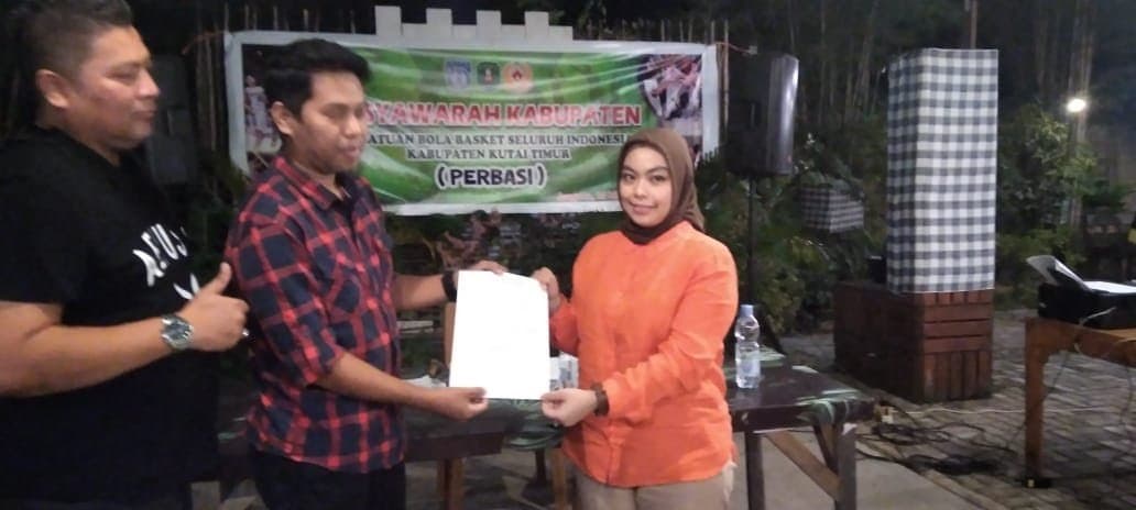 Terpilih Aklamasi, Siti Rizky Amelia Nahkodai PERBASI Kutim - Program Prioritas Lakukan Pembinaan Atlet dan Jaring Pebasket Muda
