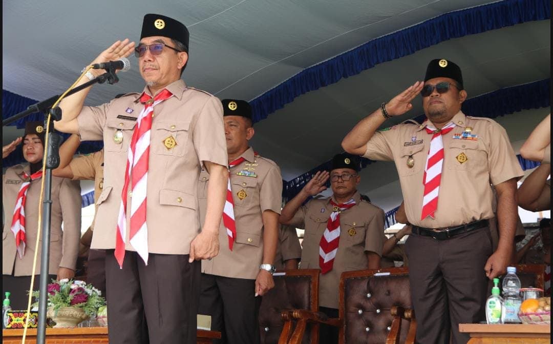 Saban Tahun Sumbang Prestasi, Ardiansyah Apresiasi Kwarcab Pramuka Kutim