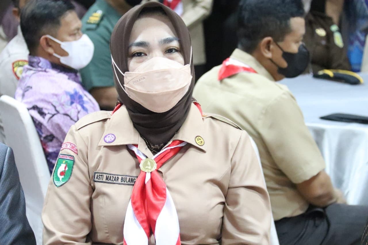 Asti Mazar Terpilih Jadi Ketua Kwarcab Gerakan Pramuka Kutim