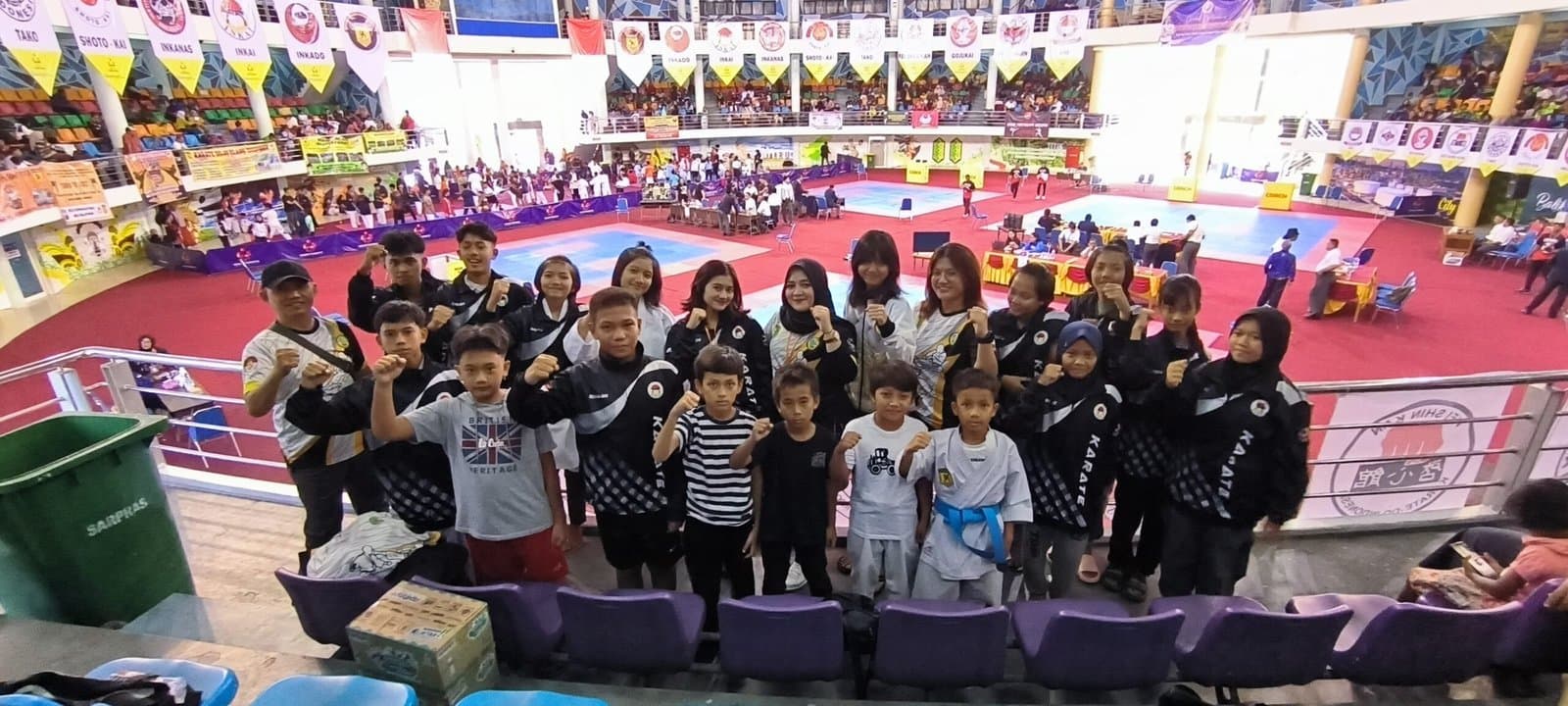 17 Karateka Inkai Kutim Ikut Turnamen di Balikpapan - Perbanyak Jam Tanding dan Pengalaman Tandang