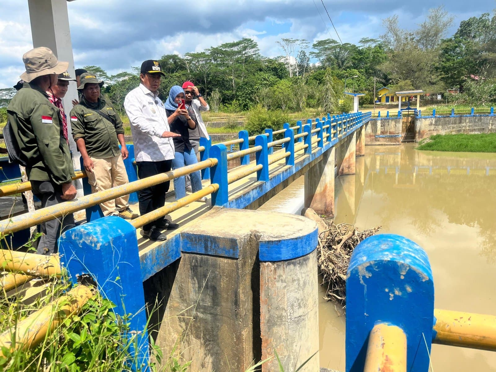 Sedimen dan Solusi, Respons Cepat Wabup Kutim di Tengah Krisis Irigasi Kaubun