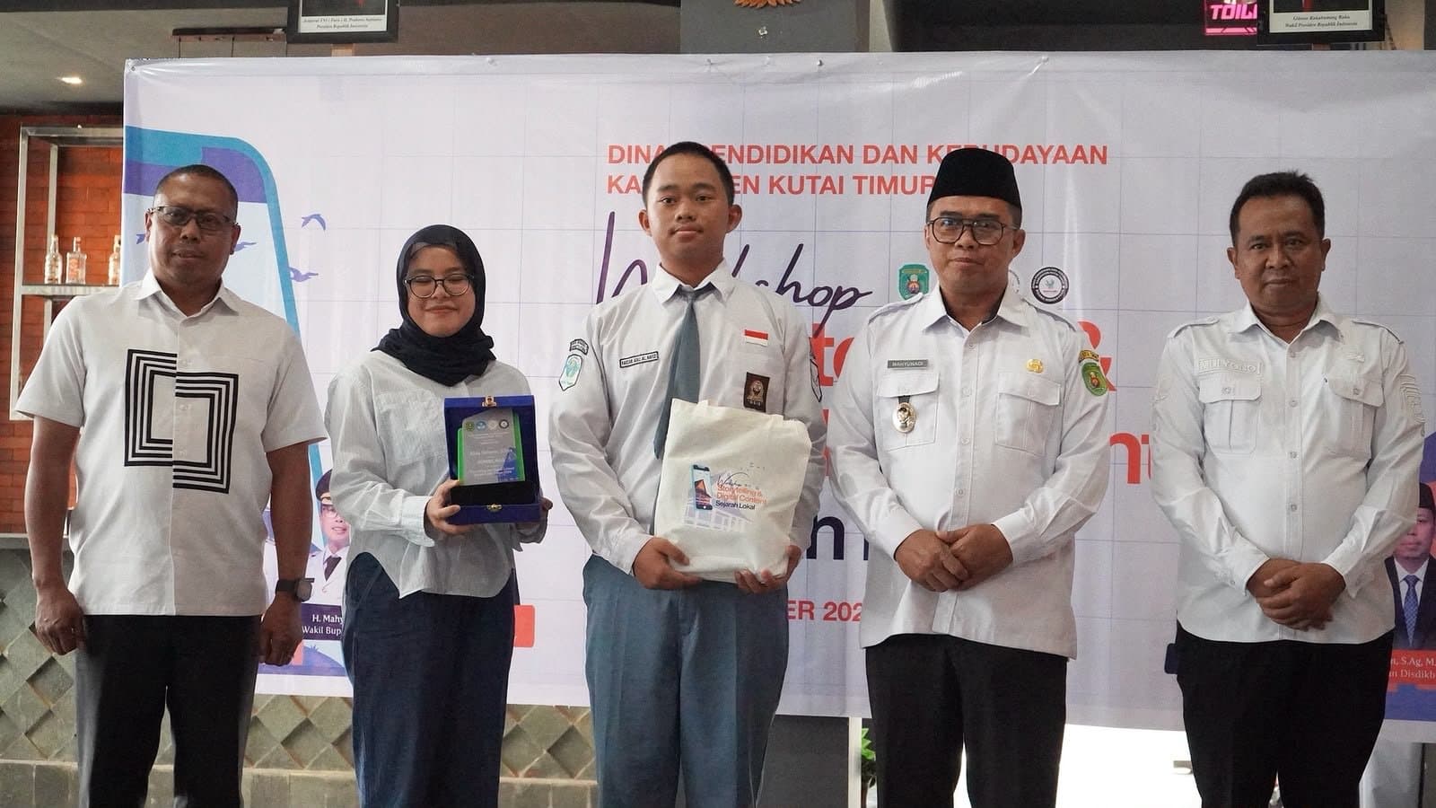 Pelajar Kutim Diajak Hidupkan Sejarah Lewat Konten Digital