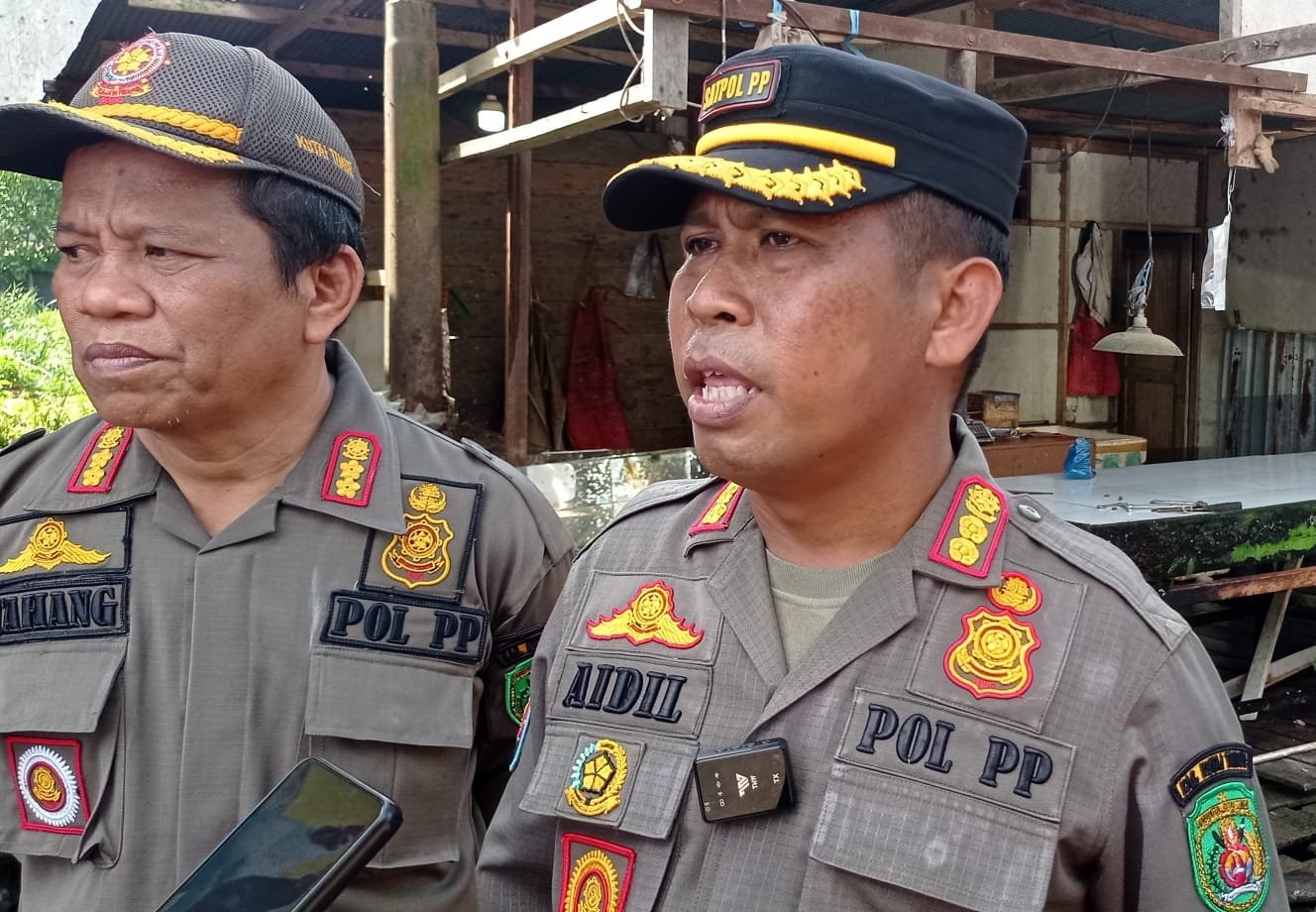 Satpol PP Kutim Ajak OPD, Tata dan Perindah Kota Sangatta