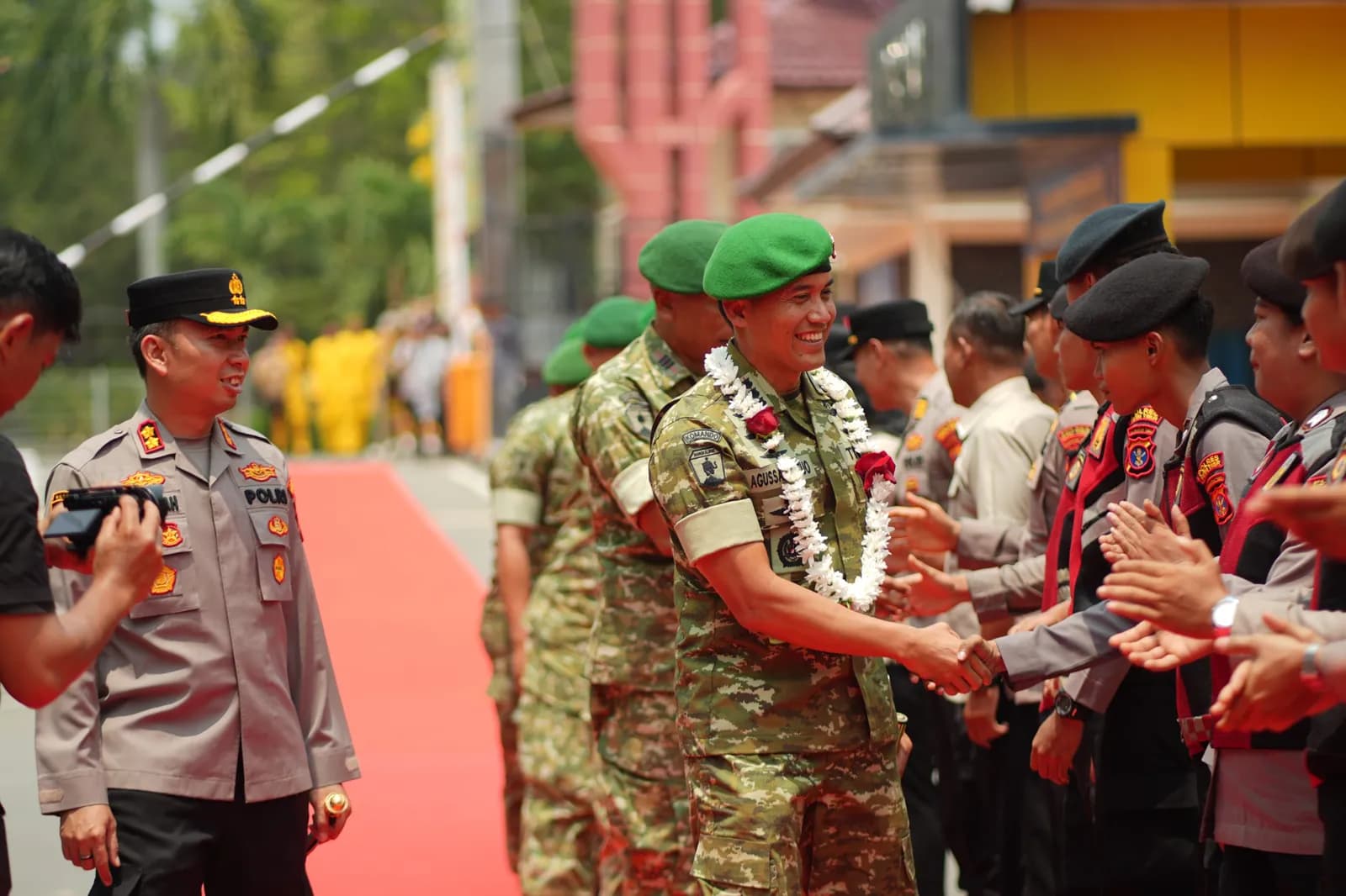 Danbrigif Sambangi Mapolres Kutim Perkuat Sinergi