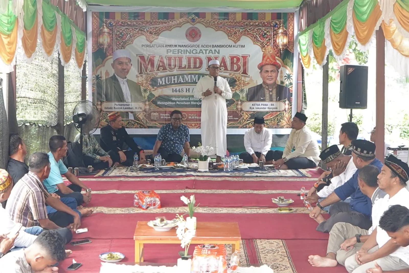 Warga Aceh di Kutim Pererat Persaudaraan melalui Maulid Nabi