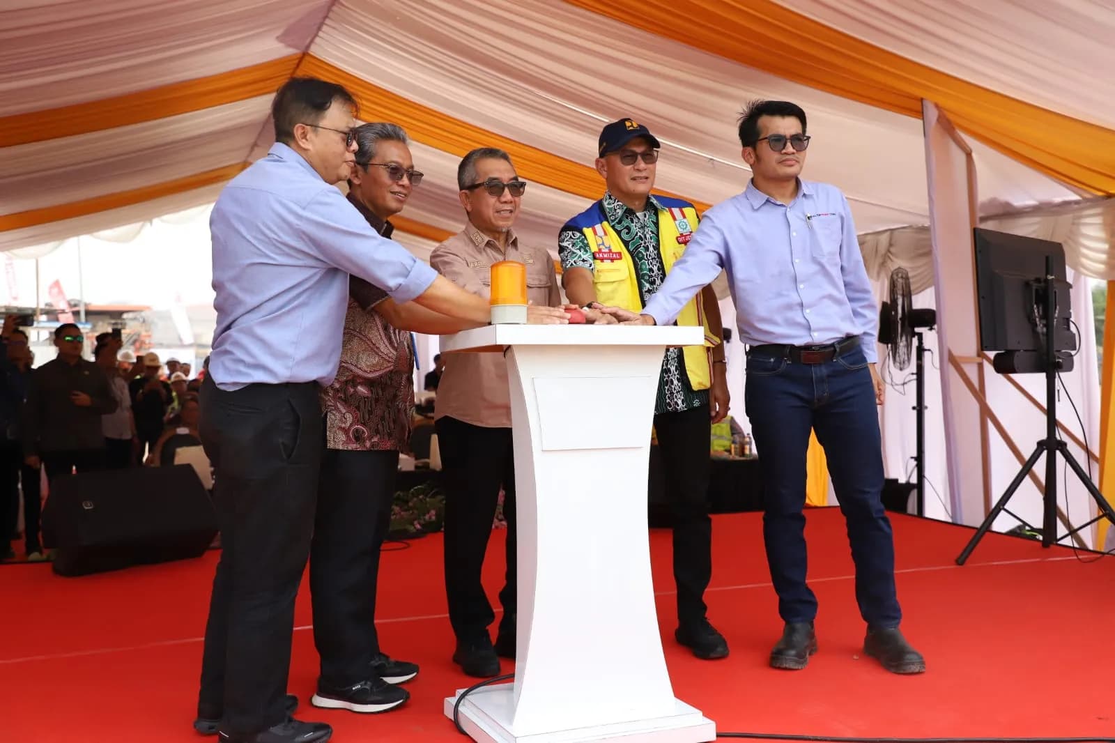 Underpass Inul Diresmikan, Kolaborasi KPC dan Pemerintah Perlancar Perekonomian