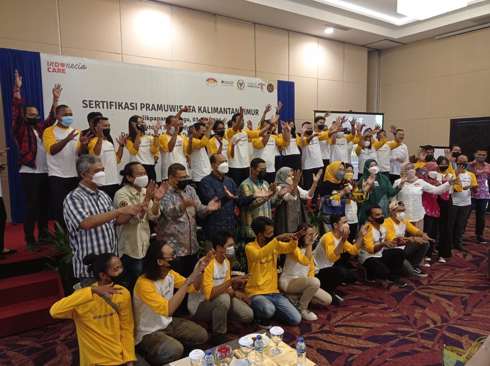 DPC HPI Kutim Kirim 8 Pengurus Ikut Sertifikasi Pramuwisata di Balikpapan