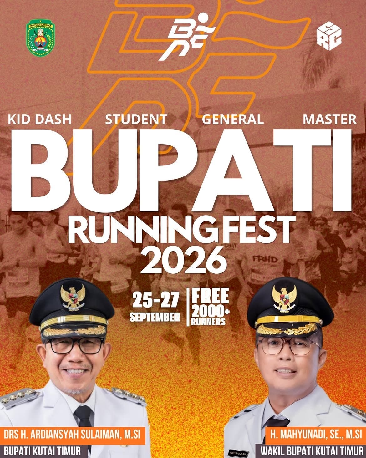 Bupati Running Fest 2026 Siap Digelar, Dispora Kutim Targetkan 2.000 Peserta
