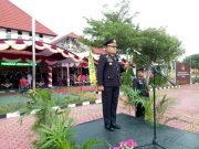 Kapolres Kutim Sampaikan Pesan Presiden RI – Untuk HUT Bhayangkara Ke-73