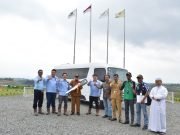 BUMDes Sempayau Dapat Bus Sekolah – Bantuan PT GAM