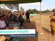 Puskesmas Baru Muara Ancalong Mulai Dibangun puskesmas muara ancalong