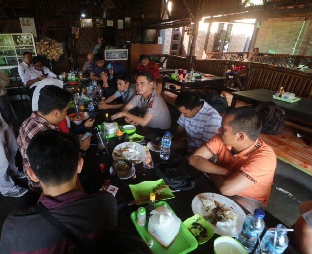 Jalin Silaturahim, Kapolres Kutim Ajak Wartawan Jaga Kamtibmas