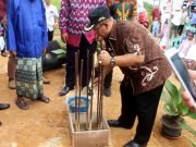 Bupati Menghadiri Peletakan Perdana Slop Masjid