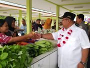 Pasar Kaliorang Diresmikan – Bupati : Saya Bangga Sudah Ada Pedagangnya