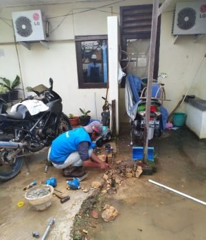 Rutin Cek Jaringan Pipa Air Dalam Rumah ! - Bocor Setelah Water Meter, Tagihan Tanggungan Pelanggandd