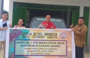 GBI Victorius Peduli Masyarakat Terdampak COVID-19