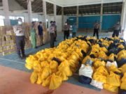 Pembagian Sembako Terus Bergerak Hingga Pedalaman