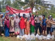 KKL Turonggo Yakso Peduli Sesama – Bagikan 75 Paket Sembako di Sangkima
