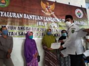 Bantu Hadapi Pandemi COVID-19 – 275 KK di Sangatta Selatan Terima BLT-DD