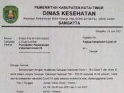 Kutim Percepat Akselerasi Vaksinasi COVID-19 – Di Geber Enam Hari Berturut-Turut