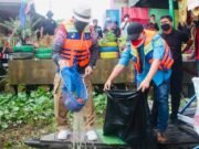 Gabungan OKP Bersih-Bersih Sungai Sangsel – Bupati : Bakal Jadi Agenda Rutin