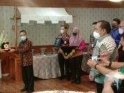 Kunker Danlantamal XIII Disambut Hangat Jajaran Pemkab Kutim