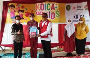 100 Siswa SDN 010 Sangatta Utara Terima Paket Edukasi dari KOICA