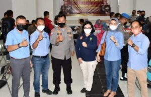 Polda Kaltim Sukses Gelar Vaksin Presisi di Sangatta, Didukung KPC