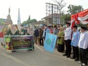 Tahun Baru Islam di Sambut Konvoi Ratusan Peserta Pawai
