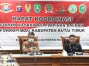 Demi Sukses Pemilu, Pemkab dan Forkompinda Kutim Tingkatkan Koordinasi