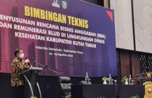 Gelar Bimtek Penyusunan RBA dan Remunerasi BLUD – Dinkes Kutim Undang 149 Perwakilan 23 UPT