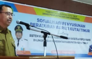 Lindungi Arsip Penting Lebih Dinamis, Dispusip Kutim Lakukan Sosialisasi SKKAAD