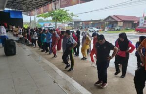 Galakkan Germas di Wahau, Ardiansyah Lakukan Senam Hingga Cek Kesehatan