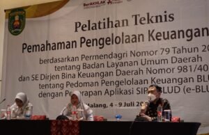 BLUD Se-Kutim Dilatih Teknis Implementasi e-BLUD