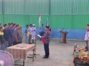 Dukung Pembangunan, Karang Taruna dan Pemuda Ateam Kaliorang Dikukuhkan
