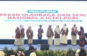 Kado HUT ke-24, Kutim Sabet Juara 1 Lomba Tari Kreasi di Porseni IGTKI-PGRI ke-X
