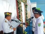 Dilantik Bupati, Kades dan Anggota BPD Wanasari Diminta Kerja Sesuai Aturan