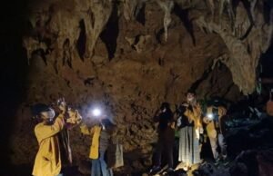 Saprani Kenalkan Destinasi Wisata Goa Kelelawar – Banyak Ornamen Stalaktit Unik Tak Beraturan