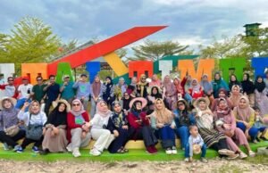 Warga KKL Kutim Gelar Acara Silahturahmi, Sekaligus Promosikan Bukit Pelangi