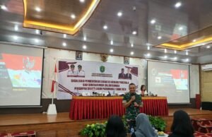 Tanamkan Cinta Tanah Air dan Kedisiplinan, Dandim 0909/KTM Sampaikan Wawasan Kebangsaan ke Capas Kutim
