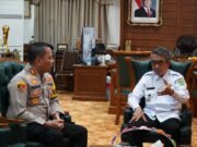 Bupati Bersama Kapolres Kutim Duduk Bareng Bahas Keamanan dan Pembangunan