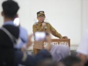 Kukuhkan 3 Pj Kades, Ardiansyah Ingatkan Data Anak Putus Sekolah